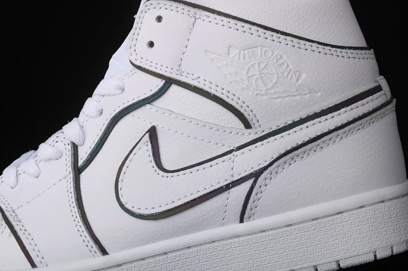 All categories Air Jordan Jordan series basketball shoes Air Jordan 1 Mid Air Jordan 1 Ret Hi Prem AJ1 Joe 1 cool laser stripes basketball shoes CK6587-100